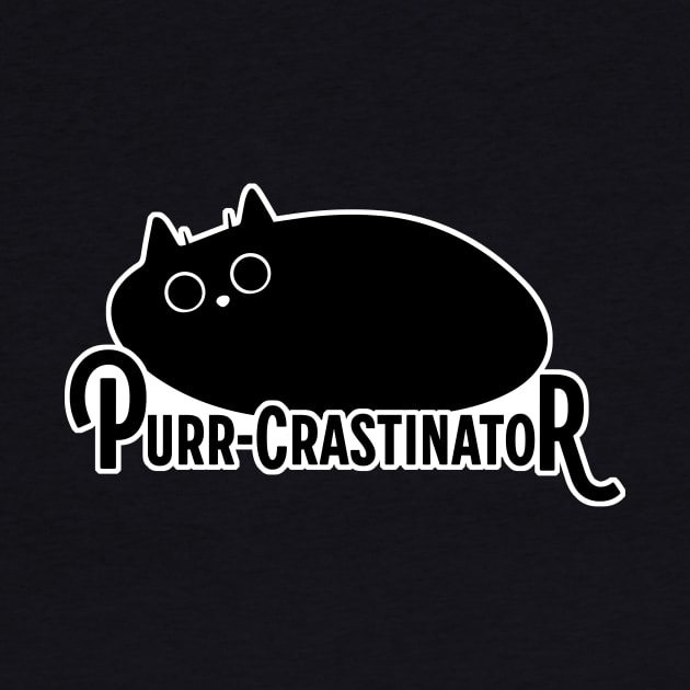 Purr-Crastinator Cat by Buckeye Brushworks